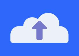 Cloud with upload arrow